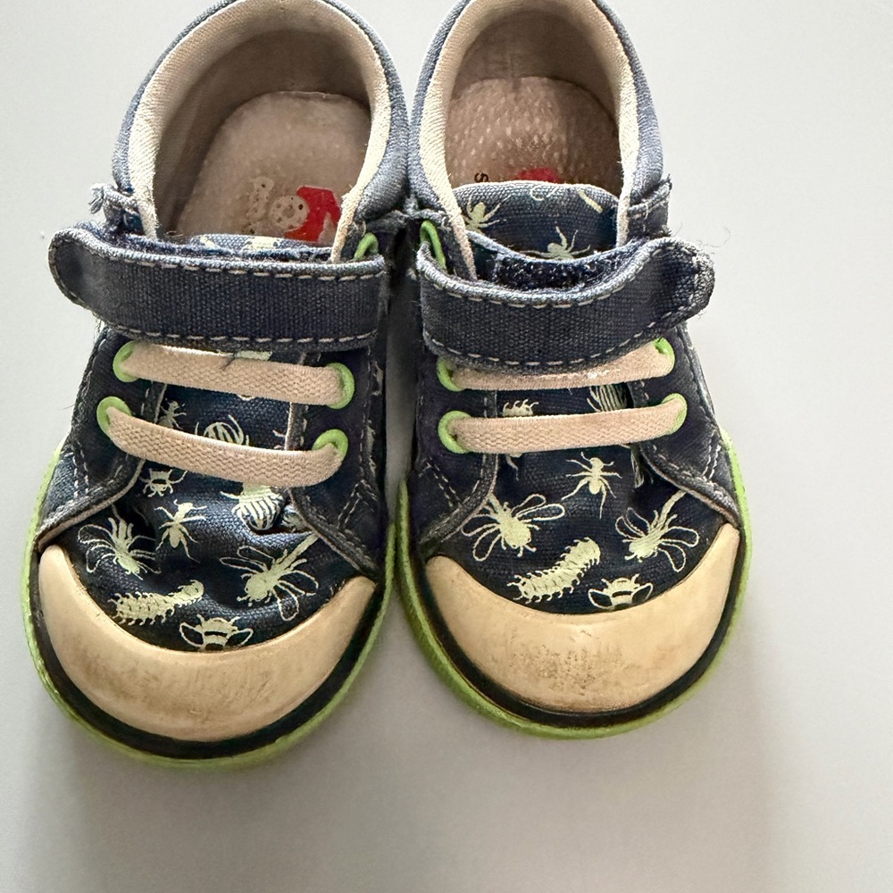 See Kai Run Bugs Glow in Dark Sneakers